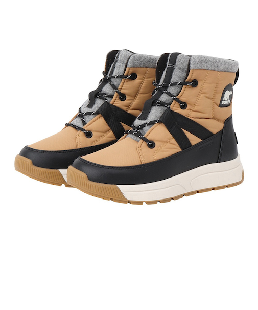 ソレル(SOREL)ブーツ カジュアルシューズ ウィットニー 3 ミッド ウォータープルーフ ベージュ NL5282 253 カジュアル 防水 アウトドア