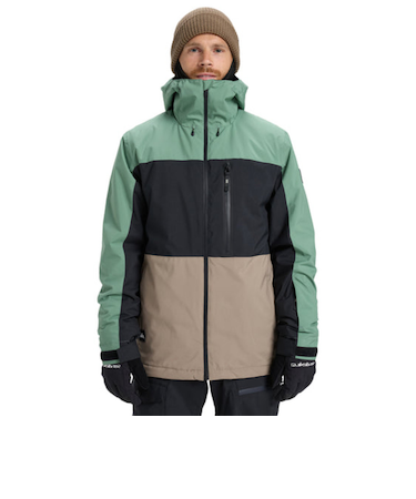 クイックシルバー(Quiksilver)SYCAMORE BLOCK 20K スノージャケット 26SNEQYTJ03503GND0