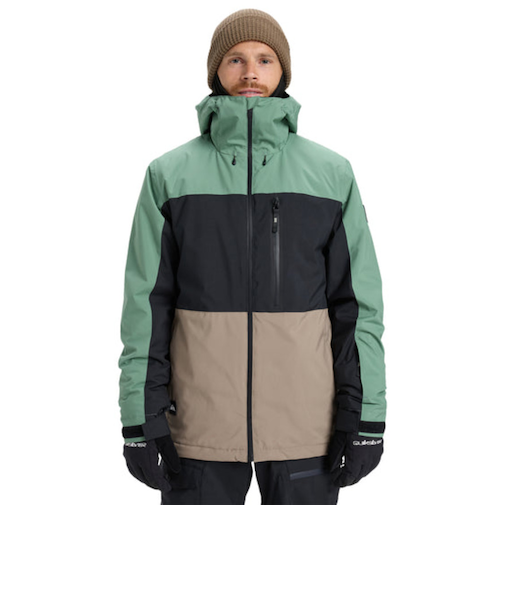 クイックシルバー(Quiksilver)SYCAMORE BLOCK 20K スノージャケット 26SNEQYTJ03503GND0