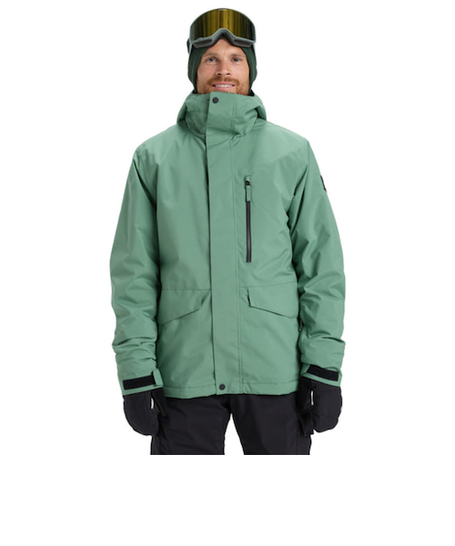 クイックシルバー(Quiksilver)MISSION SOLID スノージャケット 26SNEQYTJ03523GND0(M… クイックシルバー（Quiksilver）MISSION SOLID スノージャケット