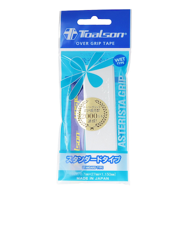 トアルソン（TOALSON）テニスグリップテープ 1本入り アスタリスクグリップ TG1119