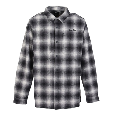 ルーカ（RVCA）WOLD WIDE 長袖シャツ BF042101 BLK