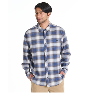 ビラボン（BILLABONG）COASTLINE 長袖シャツ BF012115 BLU