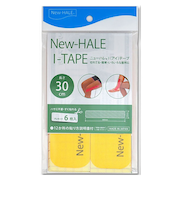 ニューハレ（New-HALE）テーピング Iテープ 5×30 イエロー 741776