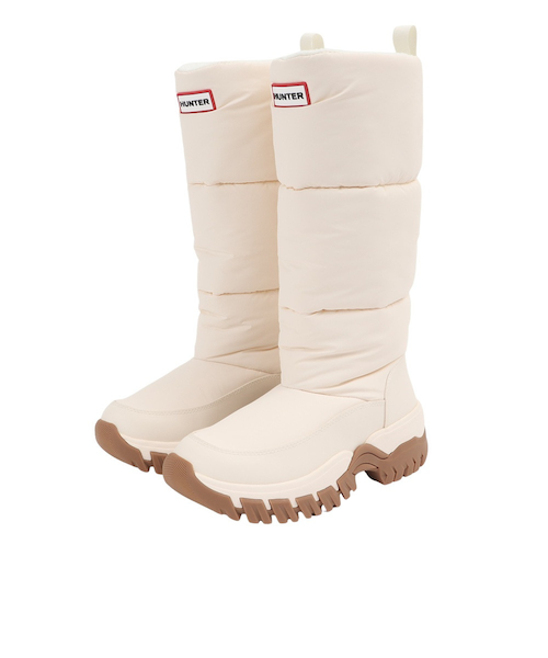 ハンター(Hunter)ブーツ カジュアルシューズ イントレピッド ワンダラー トール スノー オフホワイト UFT7120W… ハンター（Hunter）ブーツ カジュアルシューズ イントレピッド