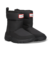 ハンター（Hunter）ブーツ カジュアルシューズ イントレピッド ワンダラー ショート スノー ブラック UFS7119WWU-BLK 防寒 防水性