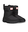 ハンター（Hunter）ブーツ カジュアルシューズ イントレピッド ワンダラー ショート スノー ブラック UFS7119WWU-BLK 防寒 防水性