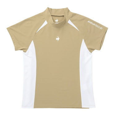 ルコックスポルティフ（lecoqsportif）テニスウェア モックネックゲームシャツ LN5SHT51L BG00