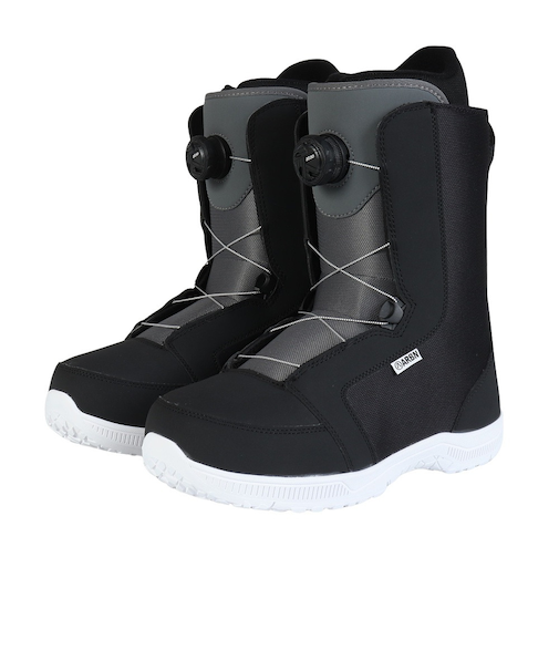 エアボーン（ARBN）スノーボードブーツ 26 AB A-TOP AB63WSB1636 BK/GY