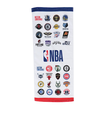 エヌビーエー（NBA）フェイスタオル ALL NBA87918