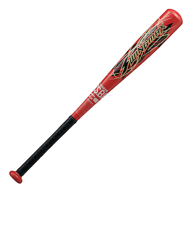 ゼット（ZETT）少年軟式用金属製バット 野球 スイングマックス 70cm/平均400g BAT75640-6400