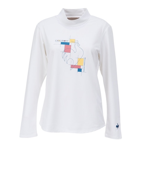ルコックスポルティフ（lecoqsportif）テニスウェア モックネック長袖