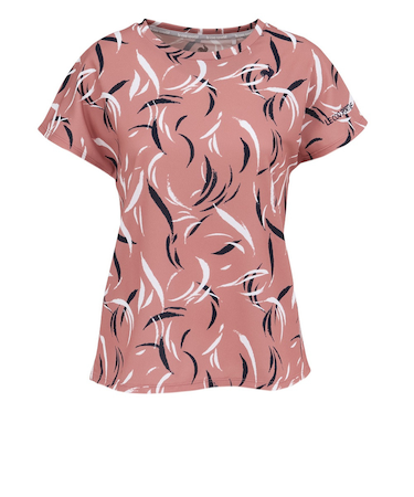 ルコックスポルティフ（lecoqsportif）テニスウェア グラフィックゲームシャツ LN4FHT31L PK00