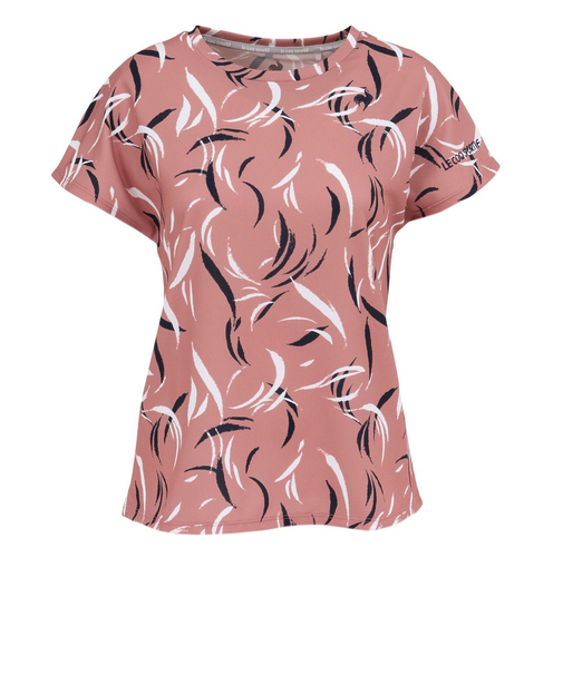 ルコックスポルティフ（lecoqsportif）テニスウェア グラフィックゲームシャツ LN4FHT31L PK00