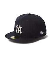 ニューエラ（NEW ERA）帽子 キャップ 59FIFTY ラインストーンバッジ ニューヨーク・ヤンキース 14668127