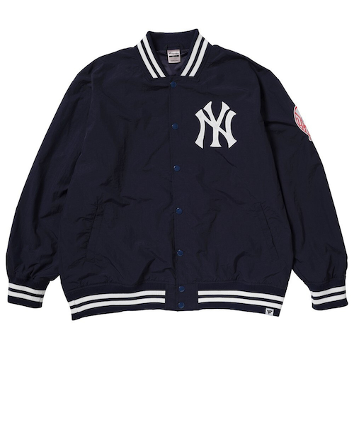 エムエルビー（MLB）スタンダード ロゴジャケット ML2325FW0001-NVY