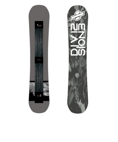 ディビジョン（DIVISION）スノーボード板 フリースタイル DV23SB240125CHGRY
