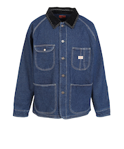 クリフメイヤー(KRIFF MAYER)裏フリースカバーオールジャケット 2515107:72:D/BLUE