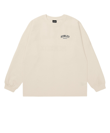 ハーレー（HURLEY）THERMAL BACK ARC 長袖Tシャツ MCLS252033-OWHT