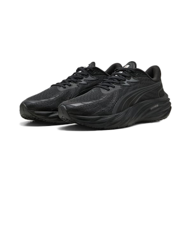 プーマ（PUMA）ランニングシューズ ジョギングシューズ ヴェロシティ ニトロ 4 ワイド ブラック 31206601 スポーツ シューズ