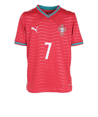 プーマ(PUMA)ジュニア F.P.F ホーム レプリカユニフォーム 半袖シャツ クリスティアーノ・ロナウド 78814477