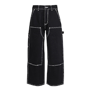 SPLR（SPLR）Contrast Stitch ダブルニー デニム パンツ 2521-18117-01800