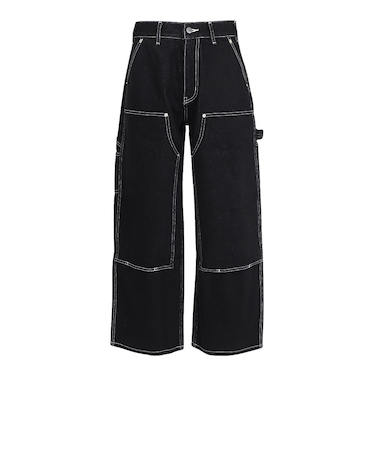 SPLR（SPLR）Contrast Stitch ダブルニー デニム パンツ 2521-18117-01800