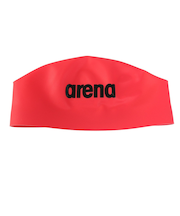 アリーナ（ARENA）水泳 アクアフォース3Dキャップ レーシングシリコーンキャップ WA承認モデル 赤 M-Lサイズ AS5SSC03U RDBK