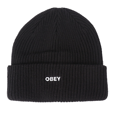 オベイ（OBEY）帽子 フューチャー ビーニー 100030163BLKO25F