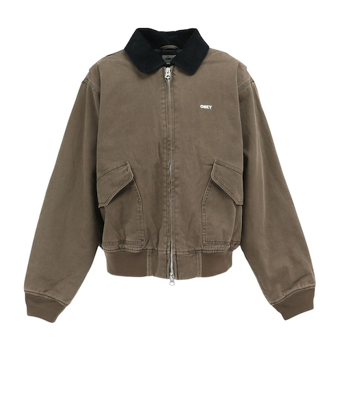 【ポイント10％！】オベイ(OBEY)フェードウォッシュ CWU ジャケット 121800602WRNO25F(Men’s) オベイ（OBEY）フェードウォッシュ CWU ジャケット 121800602WRNO25F