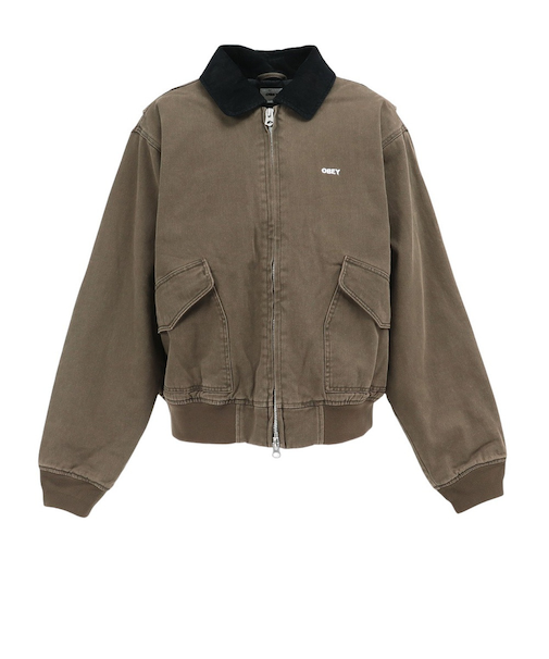 オベイ（OBEY）フェードウォッシュ CWU ジャケット 121800602WRNO25F