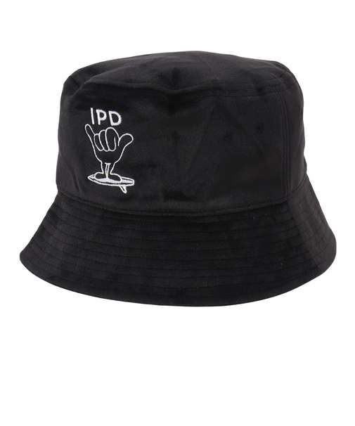 帽子 VELOUR バケットハット IPDHTSH-1025-BLK