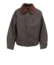 ベンデイビス（BEN DAVIS）エリボア フェイクレザージャケット 25780011-BRN