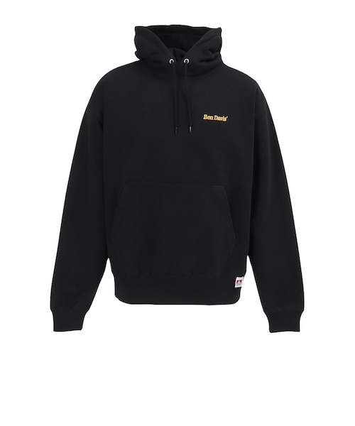 ベンデイビス（BEN DAVIS）刺繍プルパーカー 25780067-BLK｜スーパー