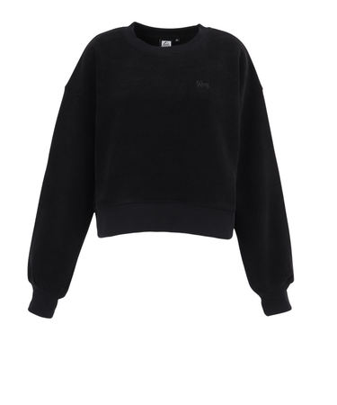 リーフ（REEF）ニット フリース CROPPED クルー トレーナー RFSWL2504-BLK