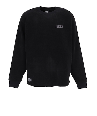 リーフ（REEF）ニット フリース クルー トレーナー RFKNM2520-BLK