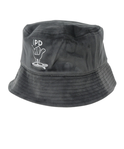帽子 VELOUR バケットハット IPDHTSH-1025-C.GRY