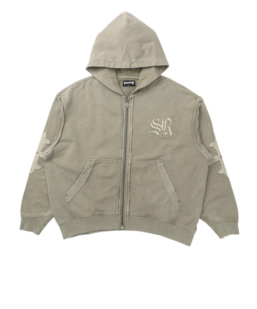 フルール レザー ジップフーディ 2511-08113-00862