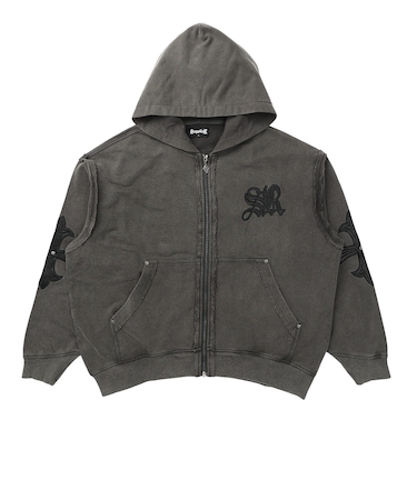 フルール レザー ジップフーディ 2511-08113-00800