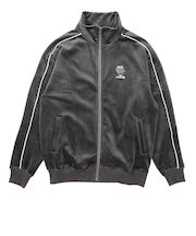 SHAKA ジップアップ ベロア トラックジャケット IPDFZSH-1016-C.GRY