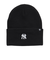 フォーティーセブン（47）帽子 ニットキャップ CFKN BRNCK17ACE-BK 黒 ブラック 14936748