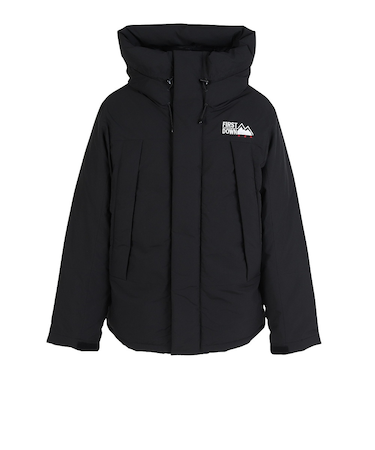 ファーストダウン（FIRST DOWN）ラップダウンパーカー ディクロス マウリ F942010 BLK