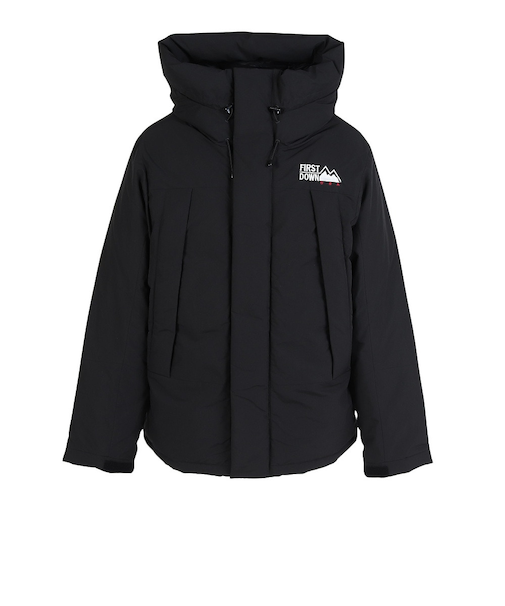 ファーストダウン（FIRST DOWN）ラップダウンパーカー ディクロス マウリ F942010 BLK