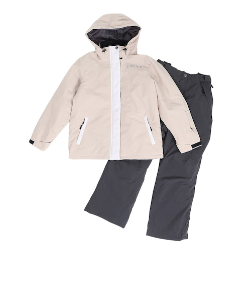 ジョイライド（JOYRIDE）スキーウェア スーツ 上下セット JOW-2411-BEG