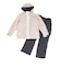 ジョイライド（JOYRIDE）スキーウェア スーツ 上下セット JOW-2411-BEG