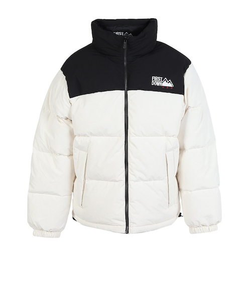 ファーストダウン(FIRST DOWN)バブルダウンジャケット マイクロフト F942001 WHT(Men’s) ファーストダウン（FIRST DOWN）バブルダウンジャケット マイクロフト