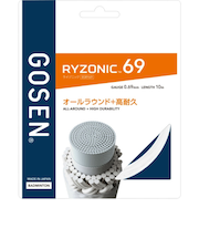 ゴーセン（GOSEN）バドミントンストリング ライゾニック69 ホワイト BSRY69WH
