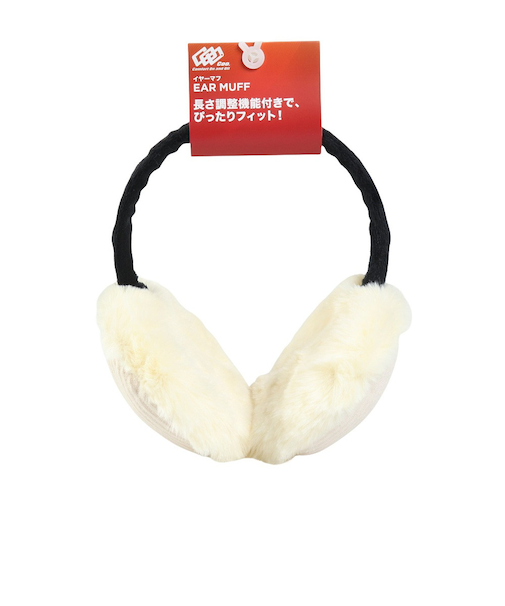 クー（Coo.）イヤーマフ ファーマッフル ベージュ 901CO5II0041 BEG