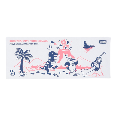 チャムス（CHUMS）ふくい桜マラソン26 手ぬぐい CH09-1376-0000