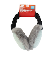 クー（Coo.）イヤーマフ ファーマッフル ブルーグレー 902CO5II0043 BLU